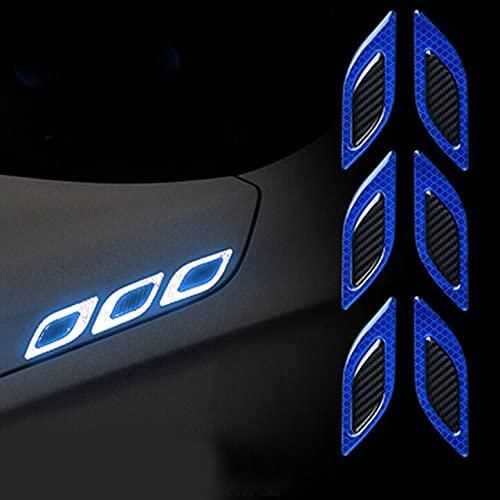 Carbon Fiber Graphic Car Reflective Sticker-Light