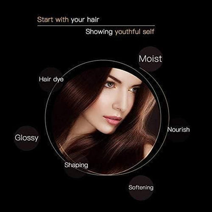 Lipstick Shape Hair Color Dyeing Pen (Black) 3.5 gm